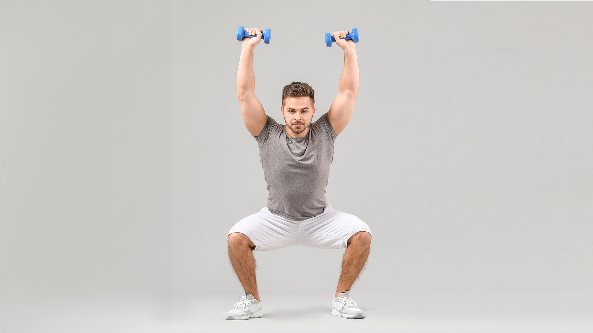 Dumbbell Squat Press